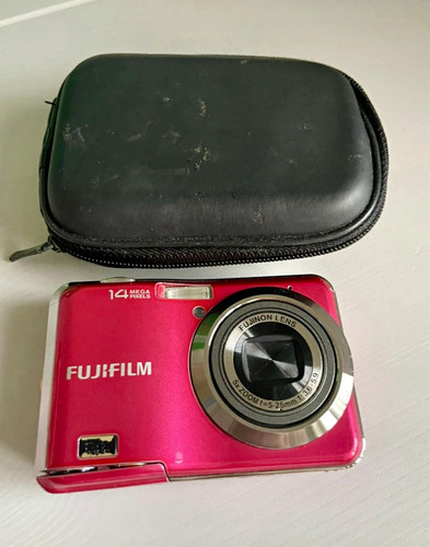 Fujifilm pink digital camera - fujifilm,