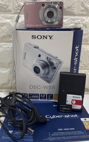 Sony cyber shot dsc w55 - dsc-w55, 7.2mp