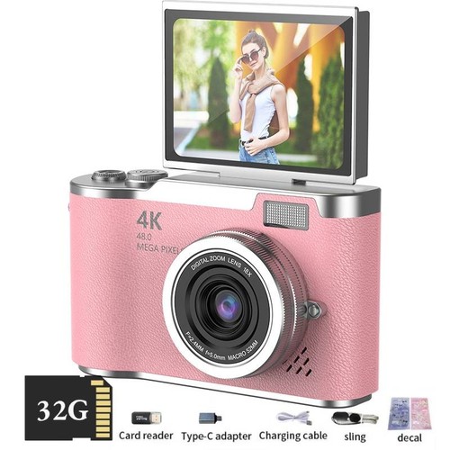 Digital camera 1080p 64mp - hd,