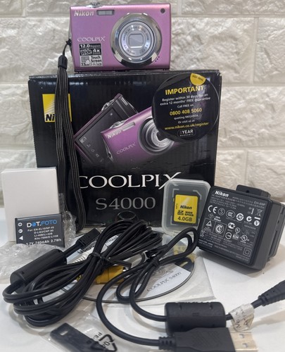 Nikon coolpix s4000 0mp - coolpix,