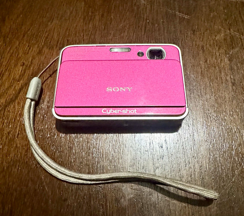 Sony cyber shot dsc pink - sony,