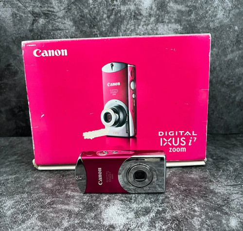 Pink canon ixus - pink, i7
