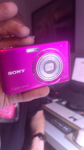 Sony cyber shot pink - pink, digital