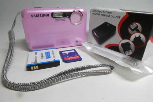 Samsung pink 2mp - samsung, zoom