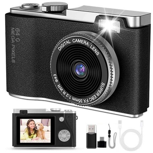 Digital camera 1080p 64mp - digital,