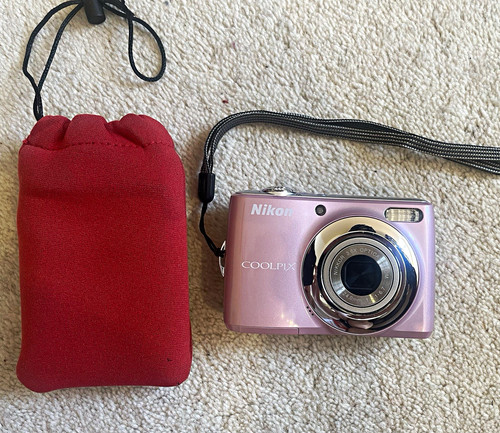 Nikon coolpix l21 8mp - coolpix, pink