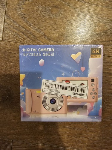Pink digital camera optical - camera, 4k