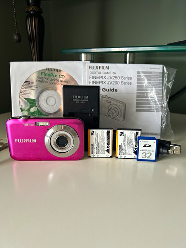 Fujifilm finepix jv250 pink - jv250,