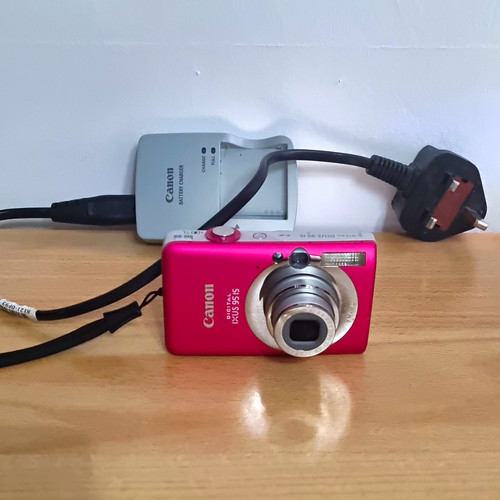 Canon ixus pink compact - canon,