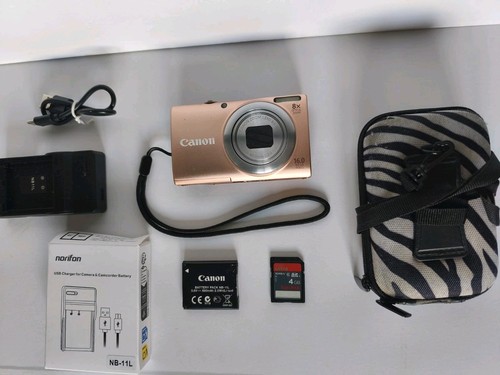 Canon powershot a4000 pink - canon,