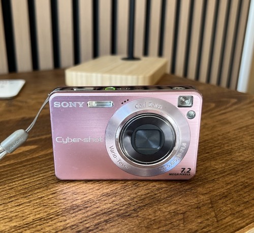 Sony cyber shot dsc - cyber-shot, pink