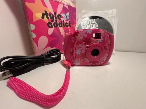 Pink y2k vintage digital - vintage,