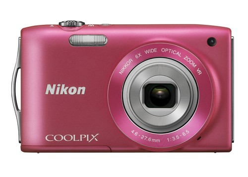 Nikon coolpix s3300 strawberry - nikon,