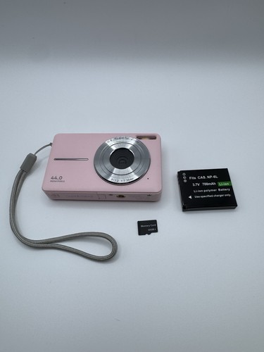 Pink digital camera comes - pink,